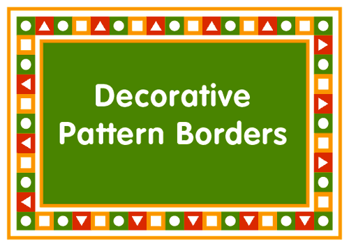 decorative pattern border