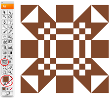 screenshot of block ready to color