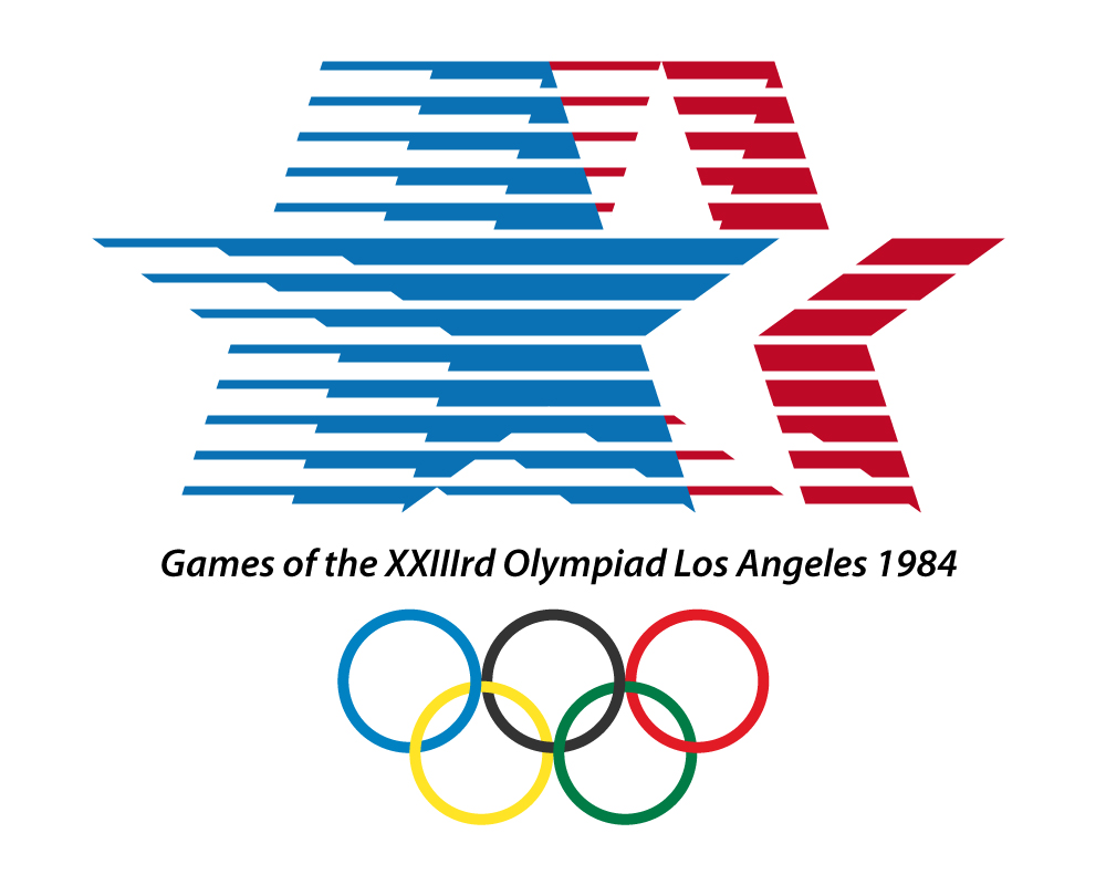 los angeles olympic logo
