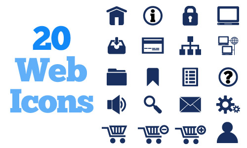 20 web icons
