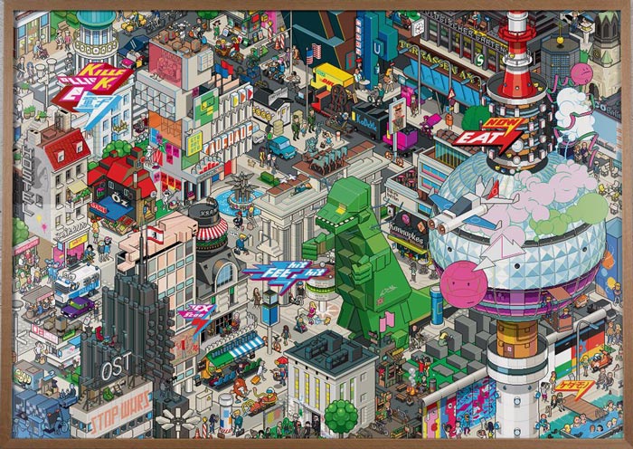 20 best pixel art in 2021 berlin poster by eboy