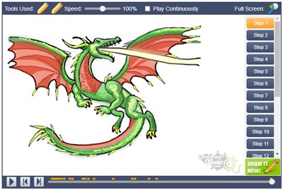 10 best dragon drawing tutorials how to draw a flying dragon